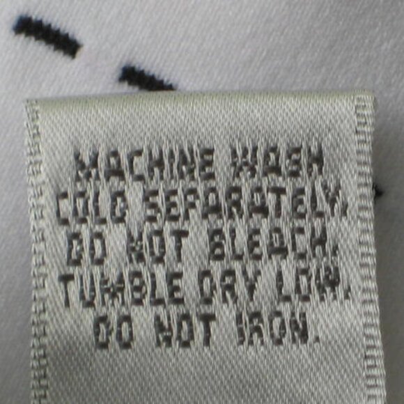 Chicos Sz 2 L Off White Black Striped Tank Top Nylon Blend Excellent Condition - Picture 5 of 6